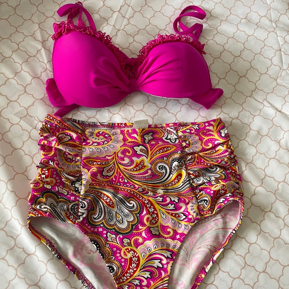 High waist swimsuit